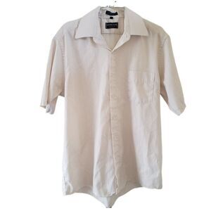 Single Needle Tailoring Montgomery Collection Men's Short Sleeve Button Shirt